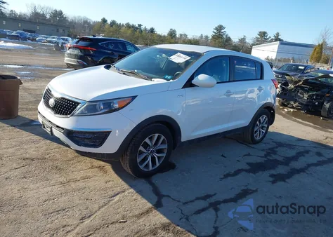 2014 Kia Sportage Lx from USA, damaged, VIN KNDPBCAC7E7552564
